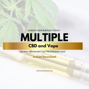 Multiple CBD and Vape Vendor Lists