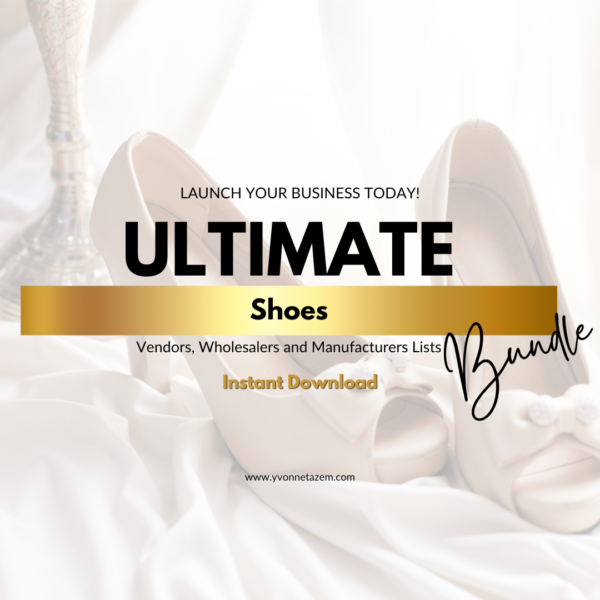 Ultimate Shoes Vendor List Bundle