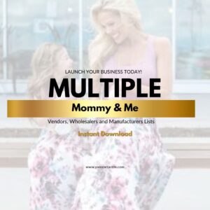 Multiple Mommy and Me Vendor Lists