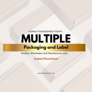 Multiple Packaging and Label Vendor Lists